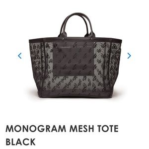 Glamaholic Black Mesh Tote